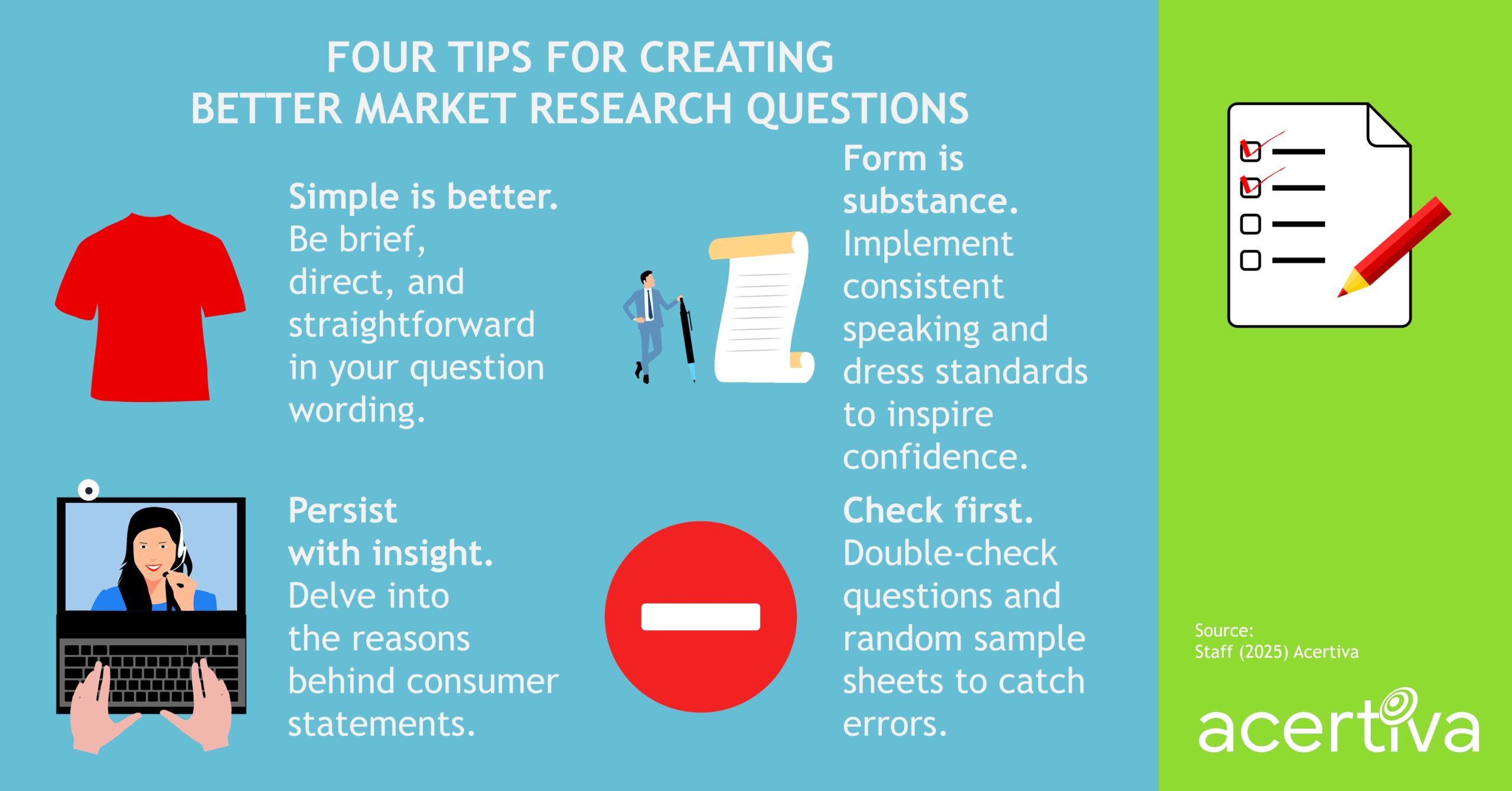 Four Tips For Creating Better Market Research Questions